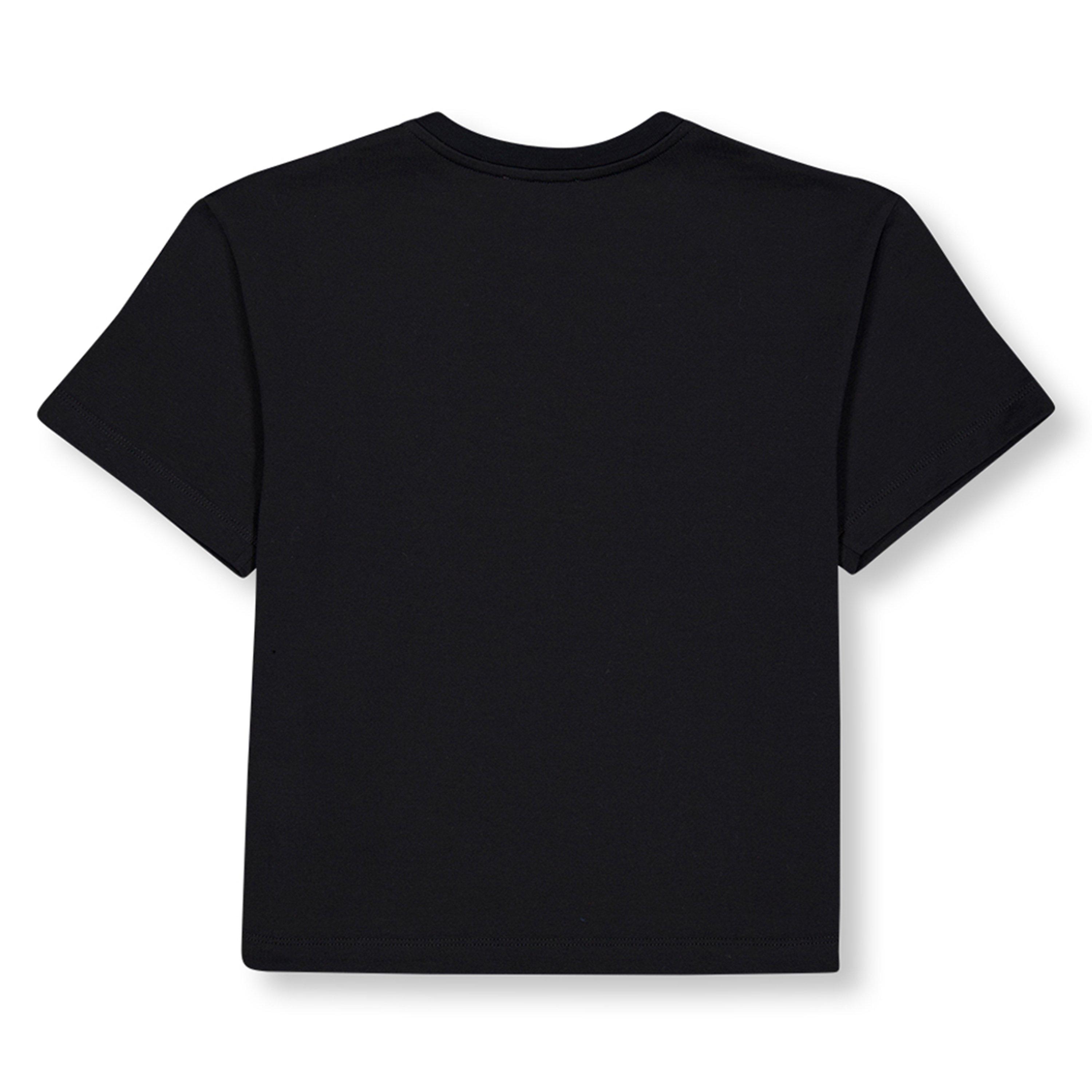 Black N0000 - Dolce and Gabbana - Cotton Stretch-Jersey T-Shirt Juniors - 2