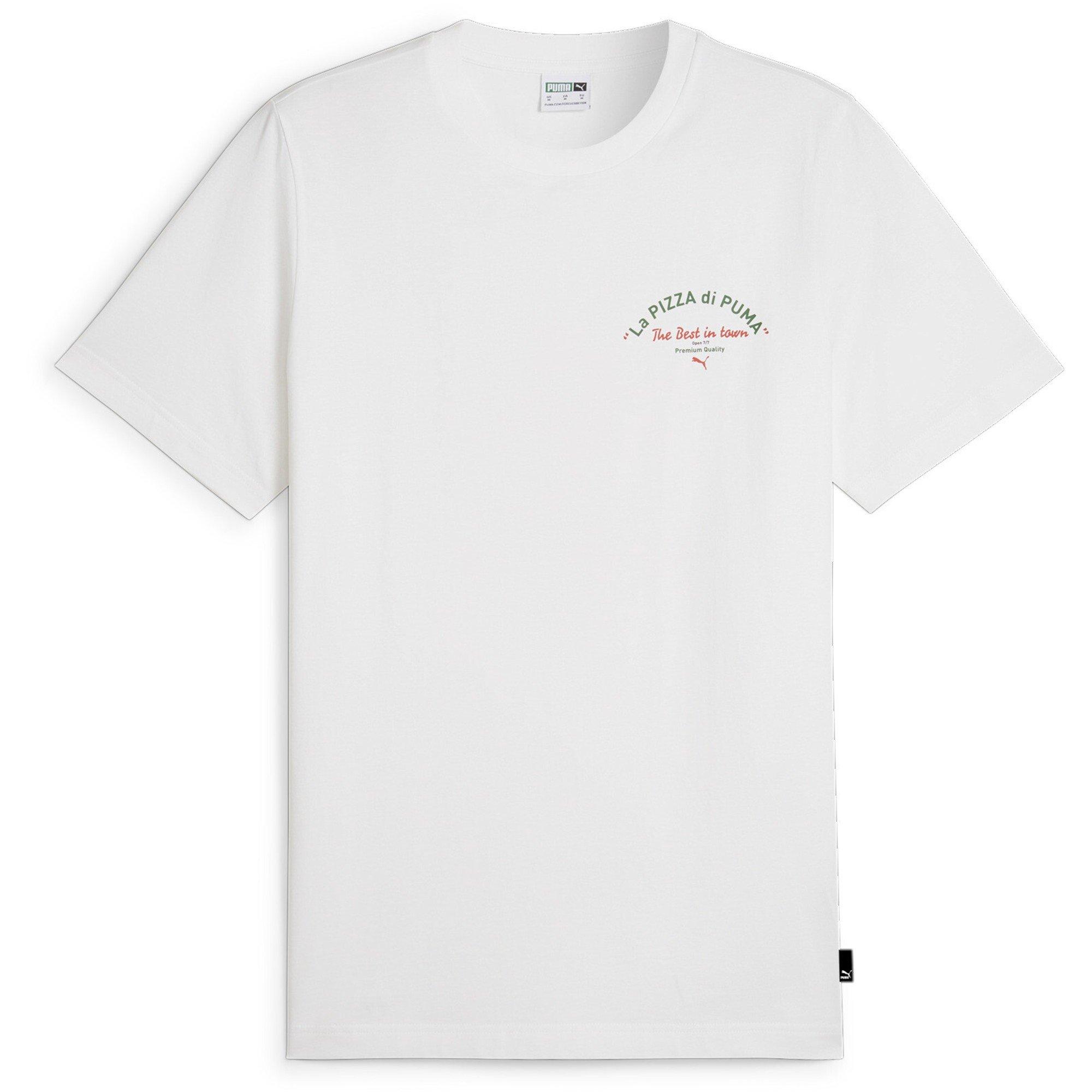 BRANCO - Puma - GRAPHICS PUMA PIZZA Tee - 1