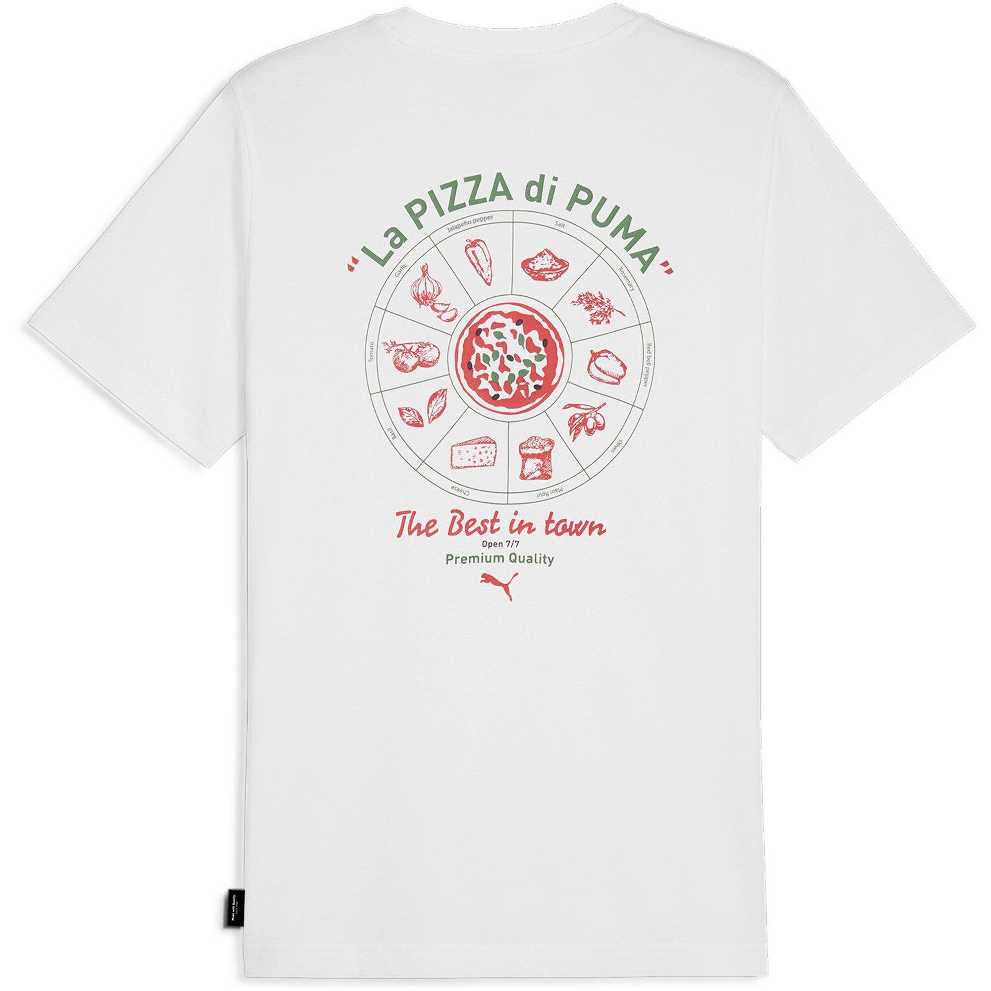BRANCO - Puma - GRAPHICS PUMA PIZZA Tee - 2