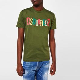 DSquared2 Multi Print T Shirt