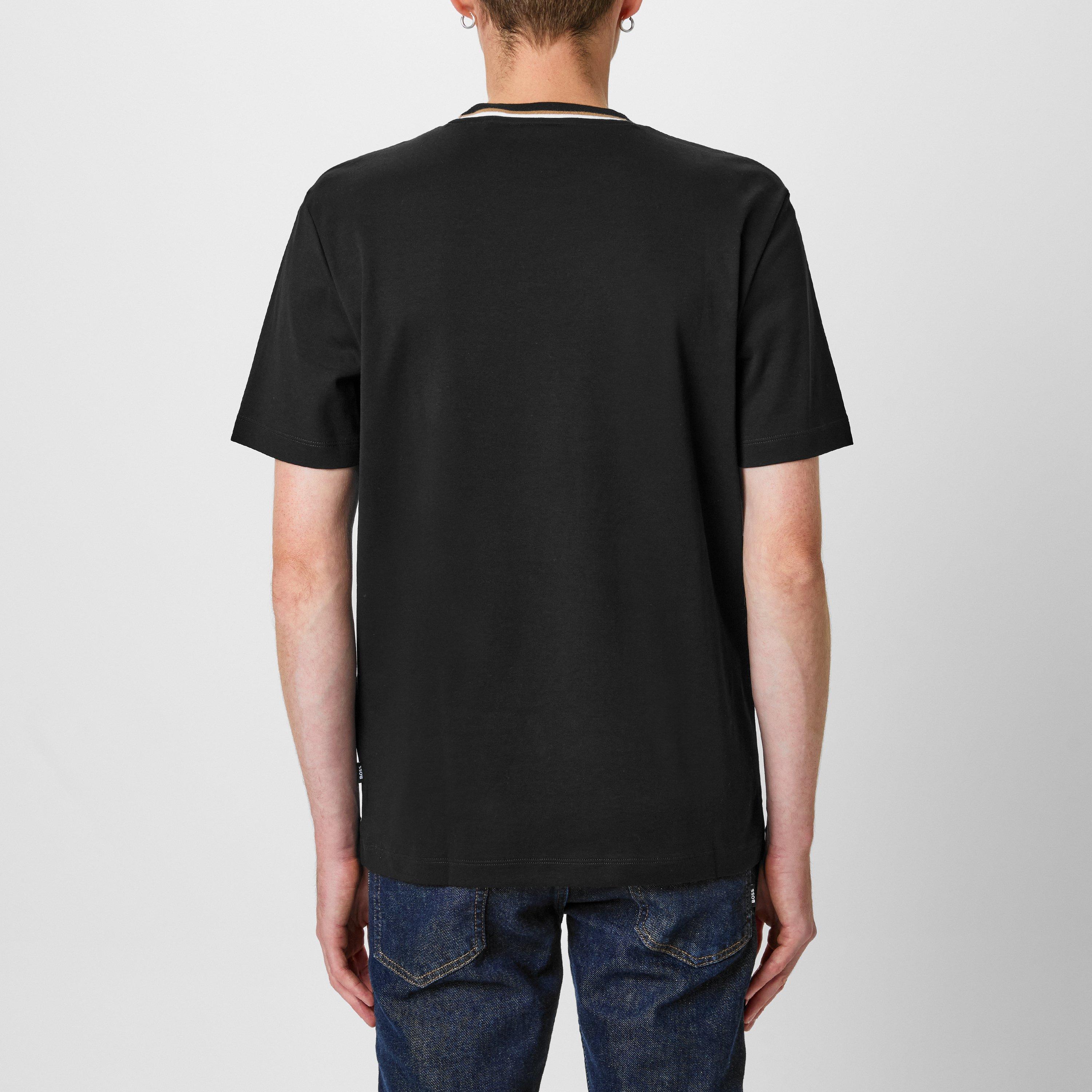 Black 001 - Boss - Men's Thompson Premium Minimalist T-Shirt - 3