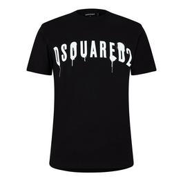 DSquared2 Spray Logo T Shirt