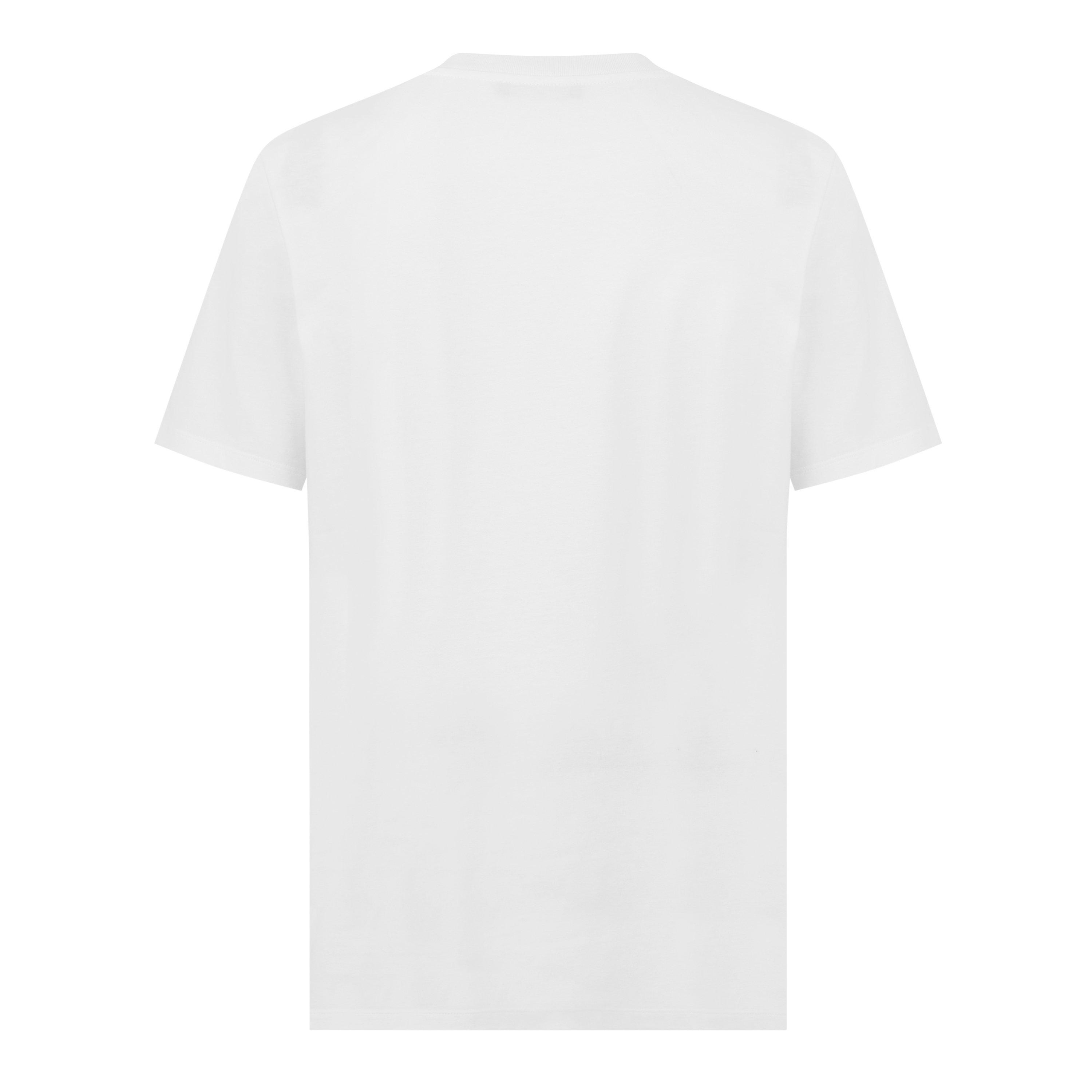 White - Balmain - Kiss Logo T- Shirt - 6