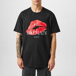 Balmain Kiss Logo T Sn44