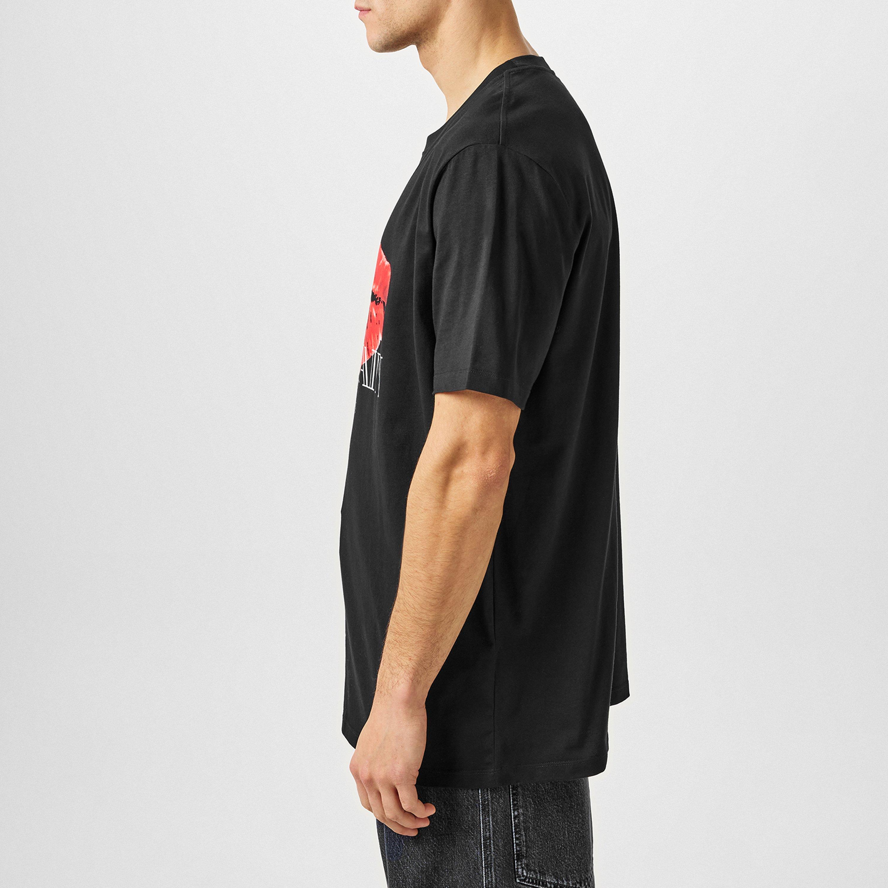 Black - Balmain - Kiss Logo T- Shirt - 2