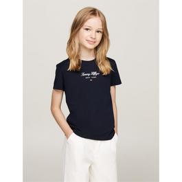 Tommy Hilfiger NYC Foil Short Sleeve T-Shirt Juniors