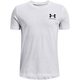 Under Armour UA Left Chest Logo Short Sleeve Boys