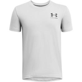 Under Armour Left Chest Logo Short Sleeve Juniors