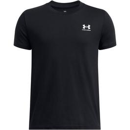 Under Armour UA Left Chest Logo Short Sleeve Boys