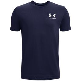 Under Armour UA Left Chest Logo Short Sleeve Boys