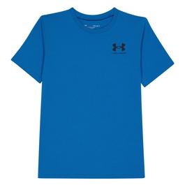 Under Armour UA Left Chest Logo Short Sleeve Boys