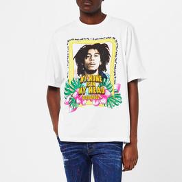 DSquared2 Graphic Home Head Print T Shirt