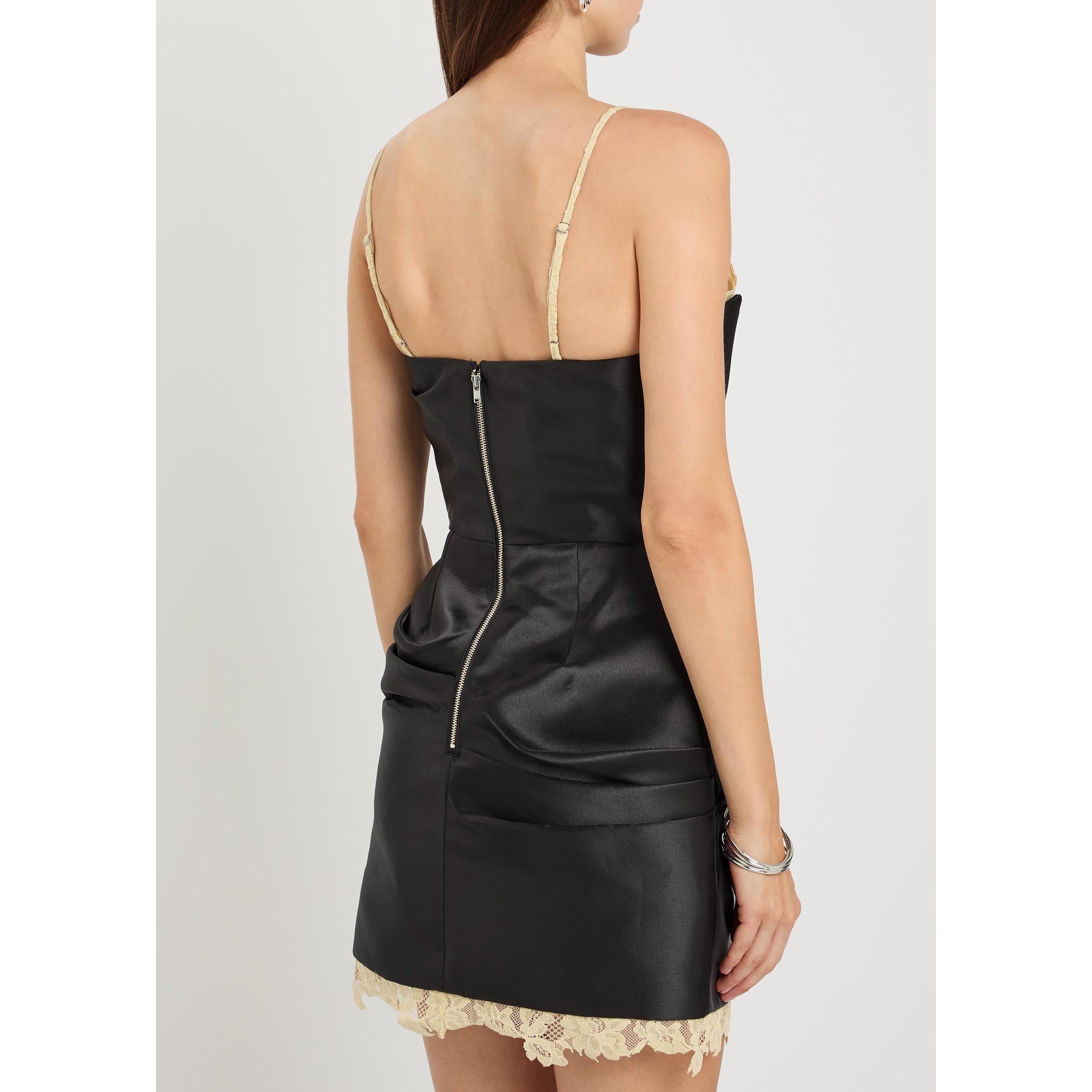 BLACK - De La Vali - SD KASAI MINI DRESS - 3