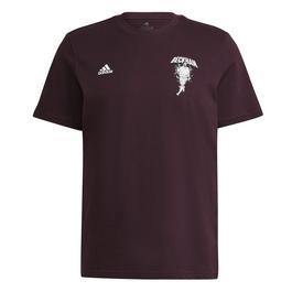 adidas Beckham Graphic T Shirt Mens