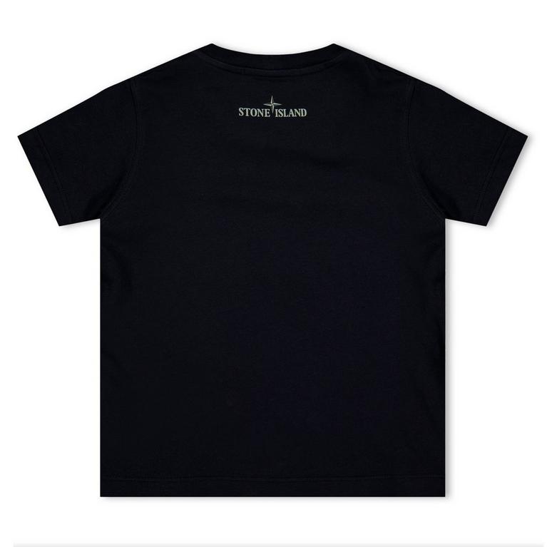 Stone Island | Boys' Compass Print Cotton T-Shirt | Regular Stone Island | Boys' Compass Print Cotton T-Shirt | Regular