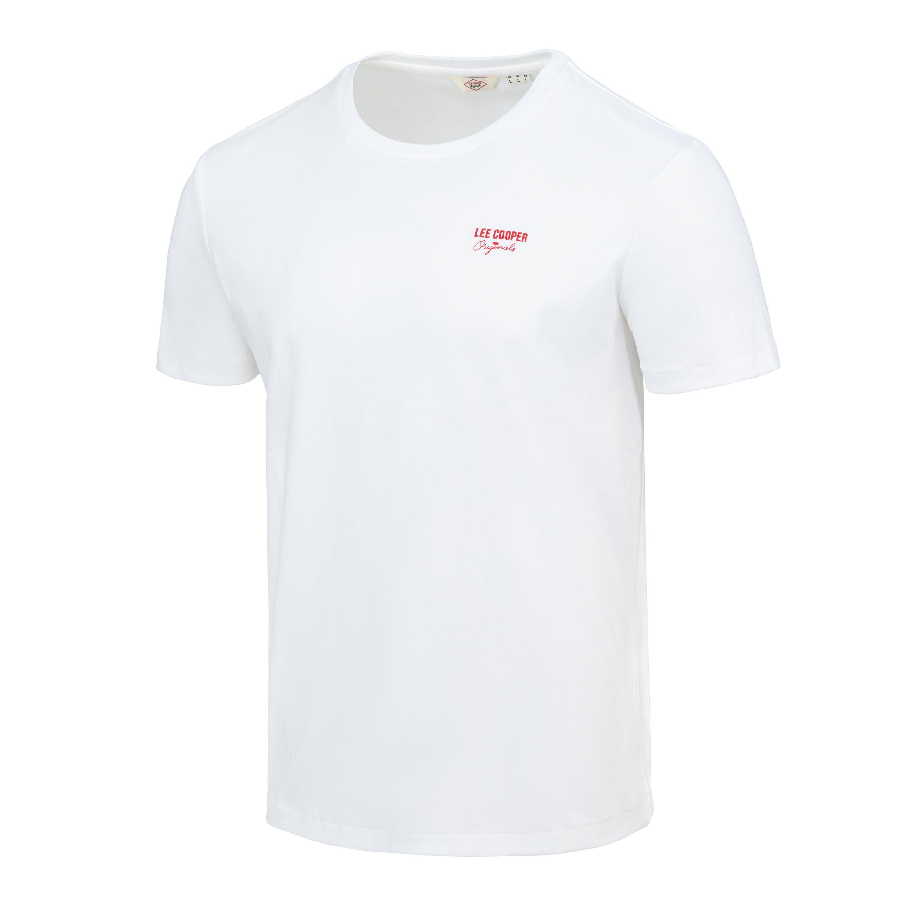 White - Lee Cooper - T-Shirt - 6
