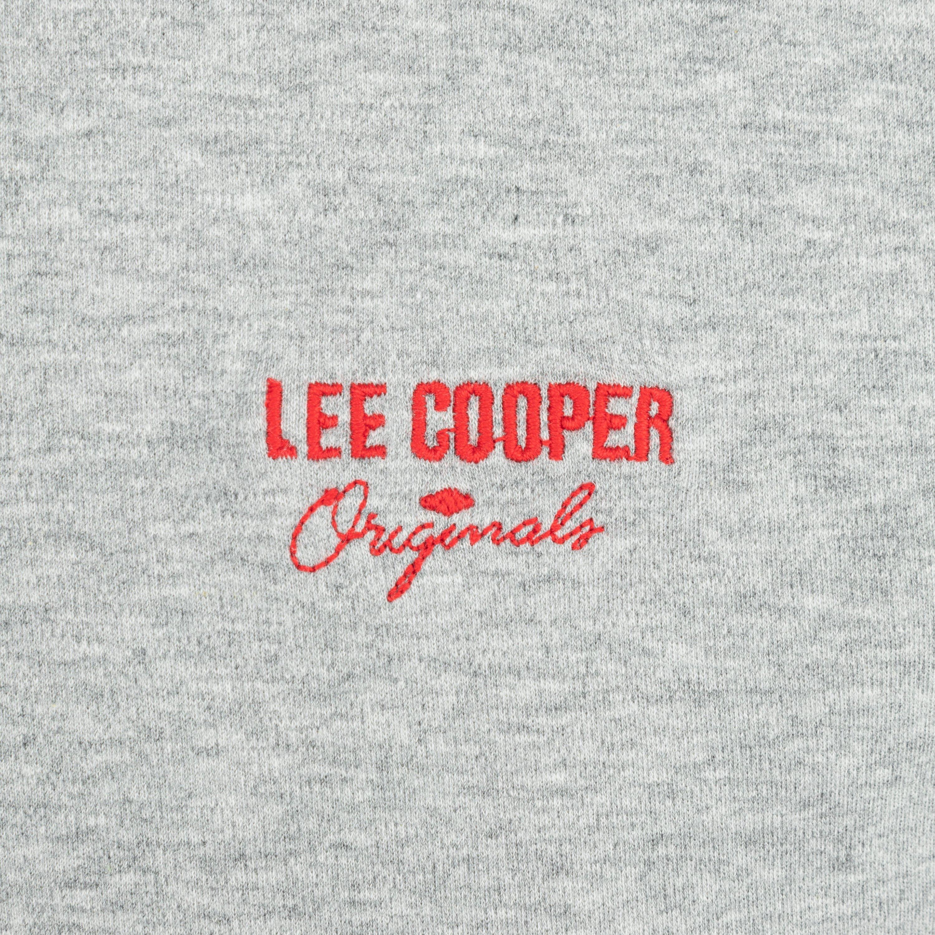 Grey - Lee Cooper - Regular Fit T-Shirt - 8