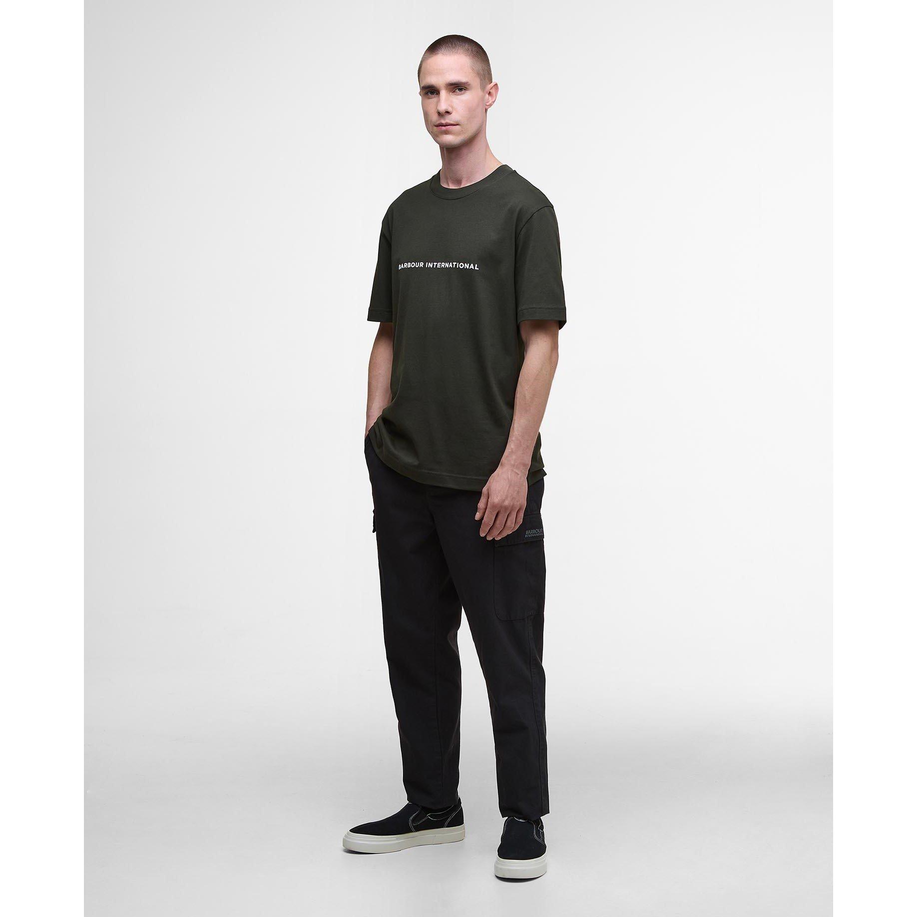 Sage - Barbour International - Motored T-Shirt - 5