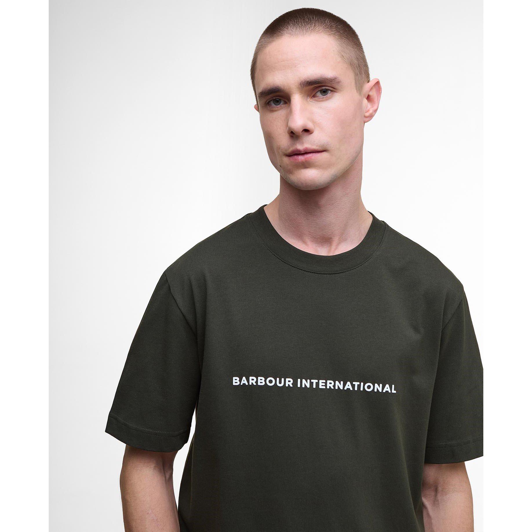 Sage - Barbour International - Motored T-Shirt - 4
