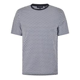 Ted Baker Geometric Polo T Shirt