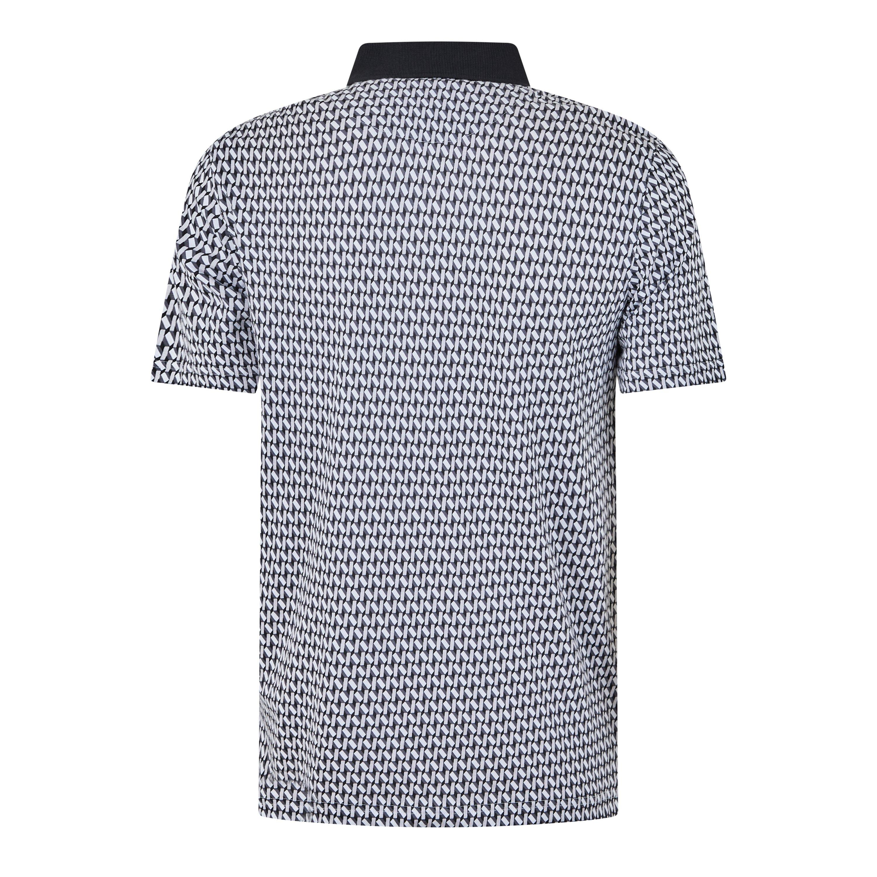 Zwart - Ted Baker - Men's Geometric Regular Fit T-Shirt - 6
