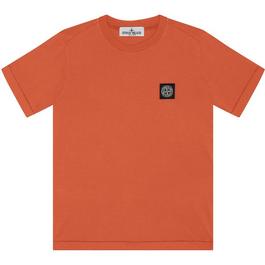 Stone Island Badge Logo T Shirt Junior