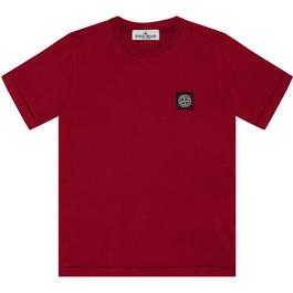 Stone Island Badge Logo T Shirt Junior