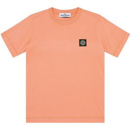 Stone Island Badge Logo T Shirt Junior