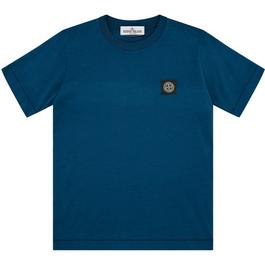 Stone Island Badge Logo T Shirt Junior