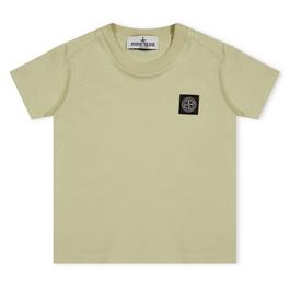 Stone Island Badge Logo T Shirt Junior