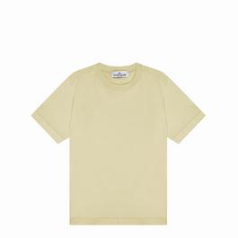 Stone Island Badge Logo T Shirt Junior