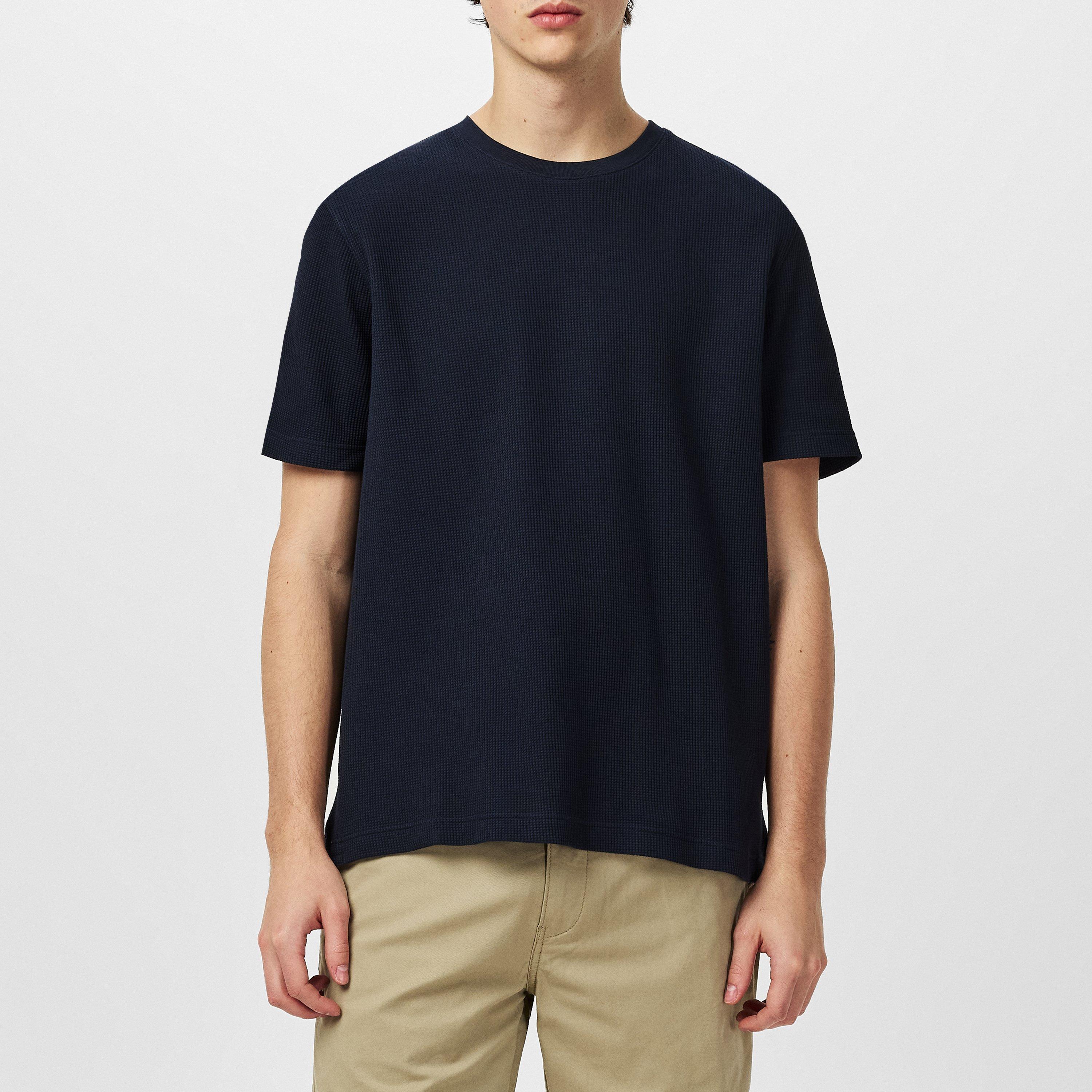 Navy - Ted Baker - Men's Frute Short-Sleeve Regular Fit T-Shirt - 3