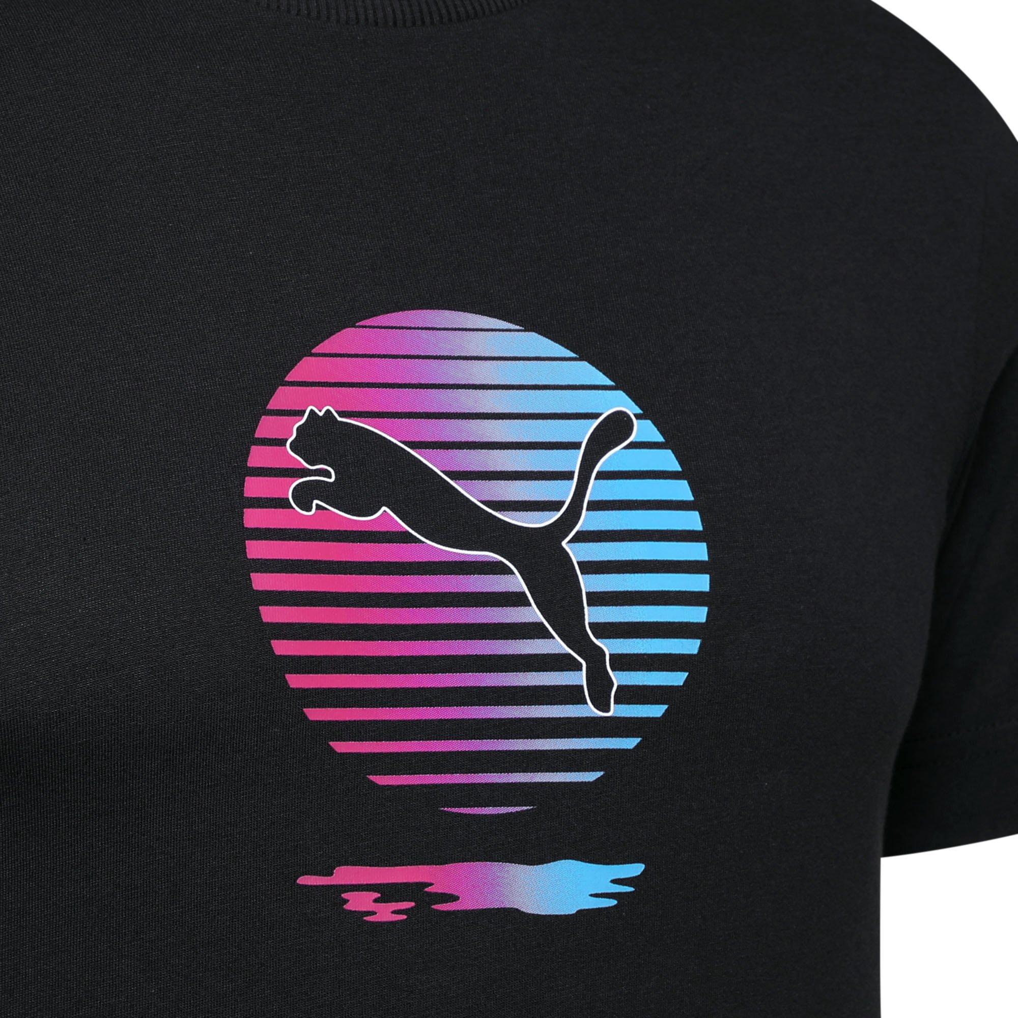 Puma Black - Puma - Logo Graphic T-Shirt Mens - 2