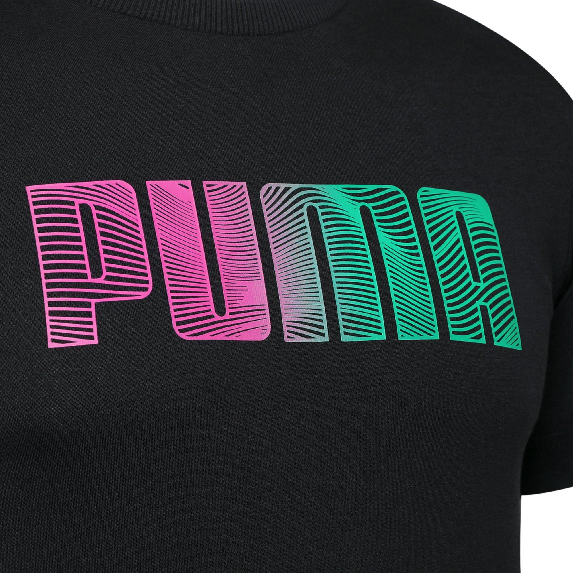 Puma Black - Puma - Graphic T-shirt Adults - 2