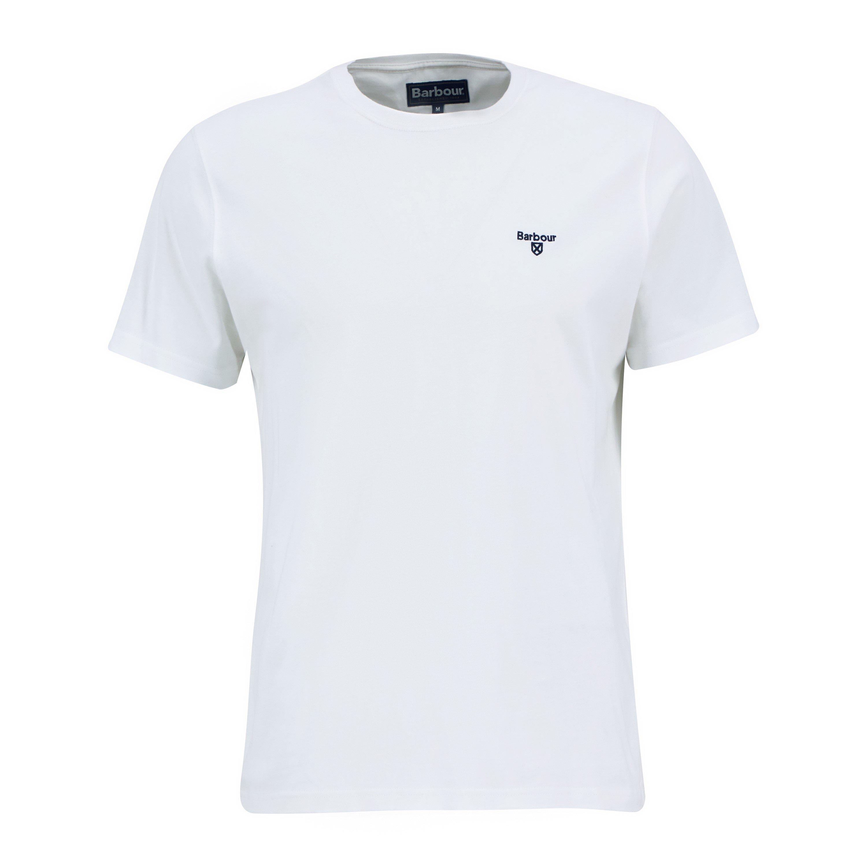 White WH11 - Barbour - Mens Essentials Sports T-Shirt - 1