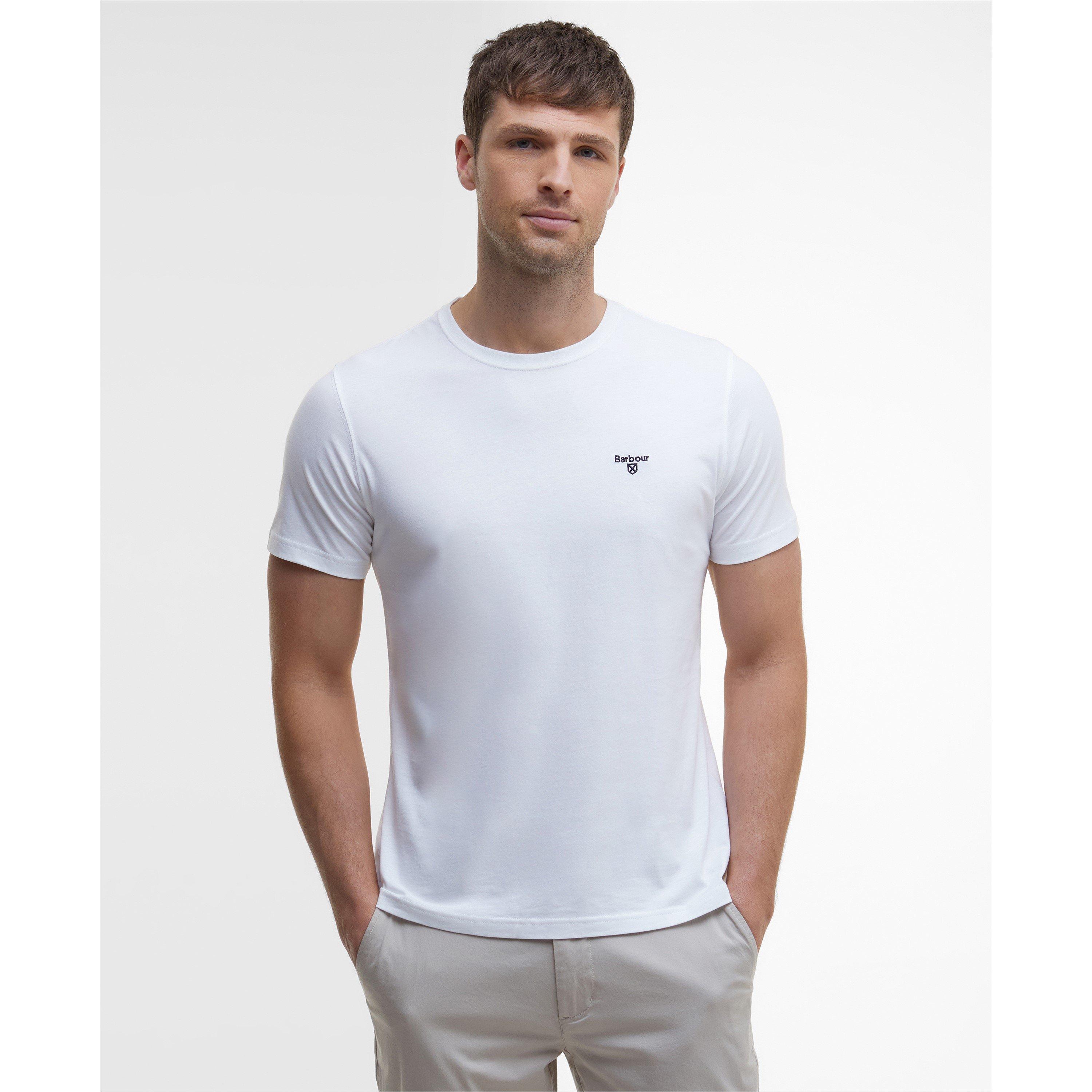 White WH11 - Barbour - Mens Essentials Sports T-Shirt - 2