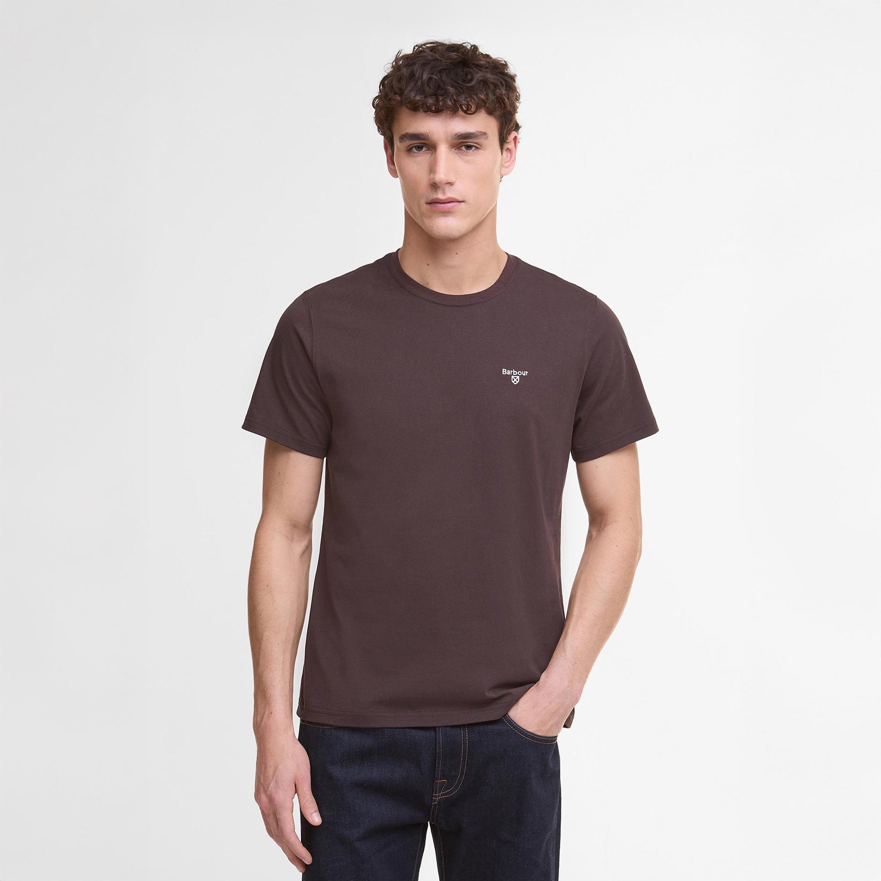 Dark Oak BR17 - Barbour - Mens Essentials Sports T-Shirt - 3