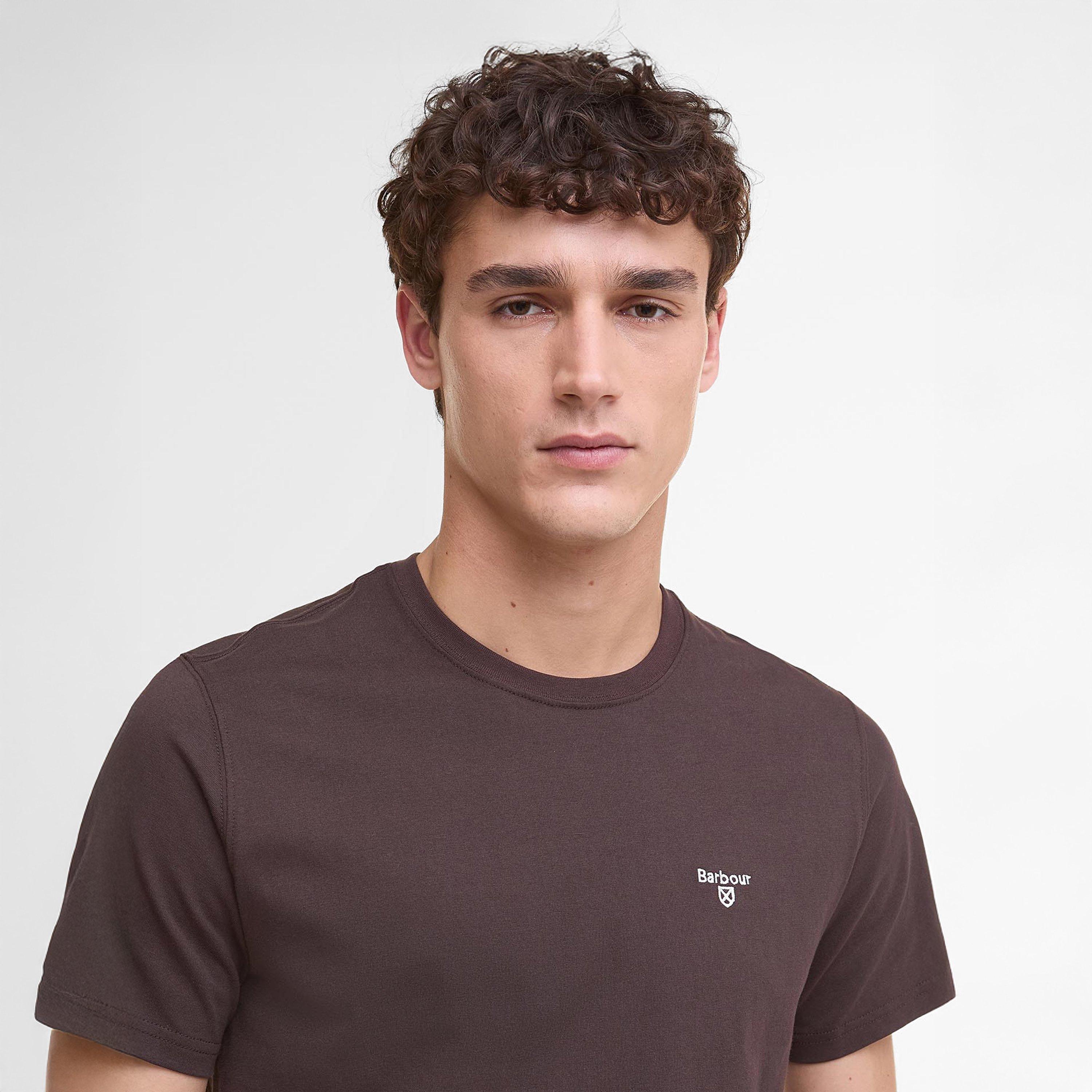 Dark Oak BR17 - Barbour - Mens Essentials Sports T-Shirt - 5