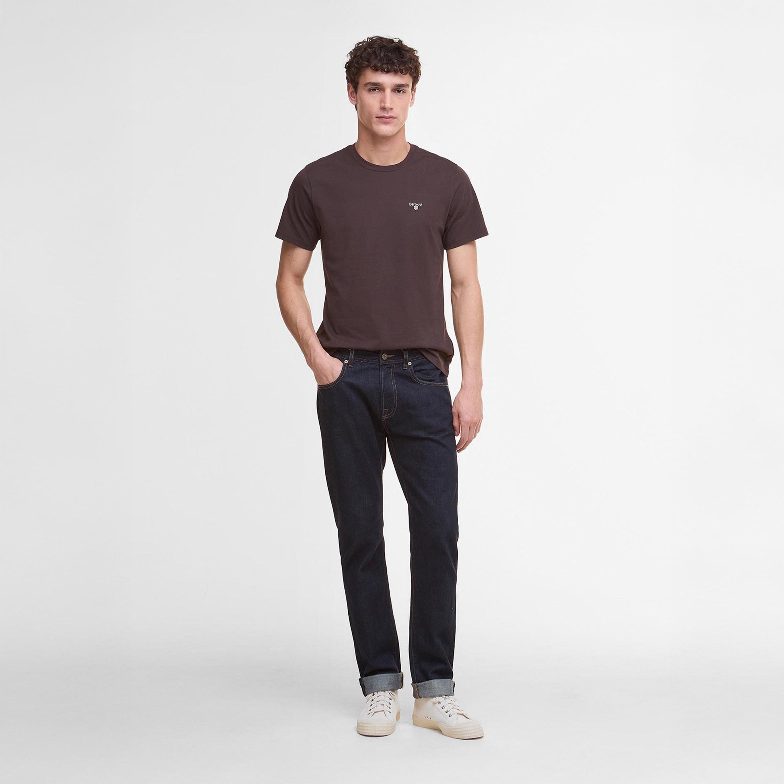 Dark Oak BR17 - Barbour - Mens Essentials Sports T-Shirt - 6