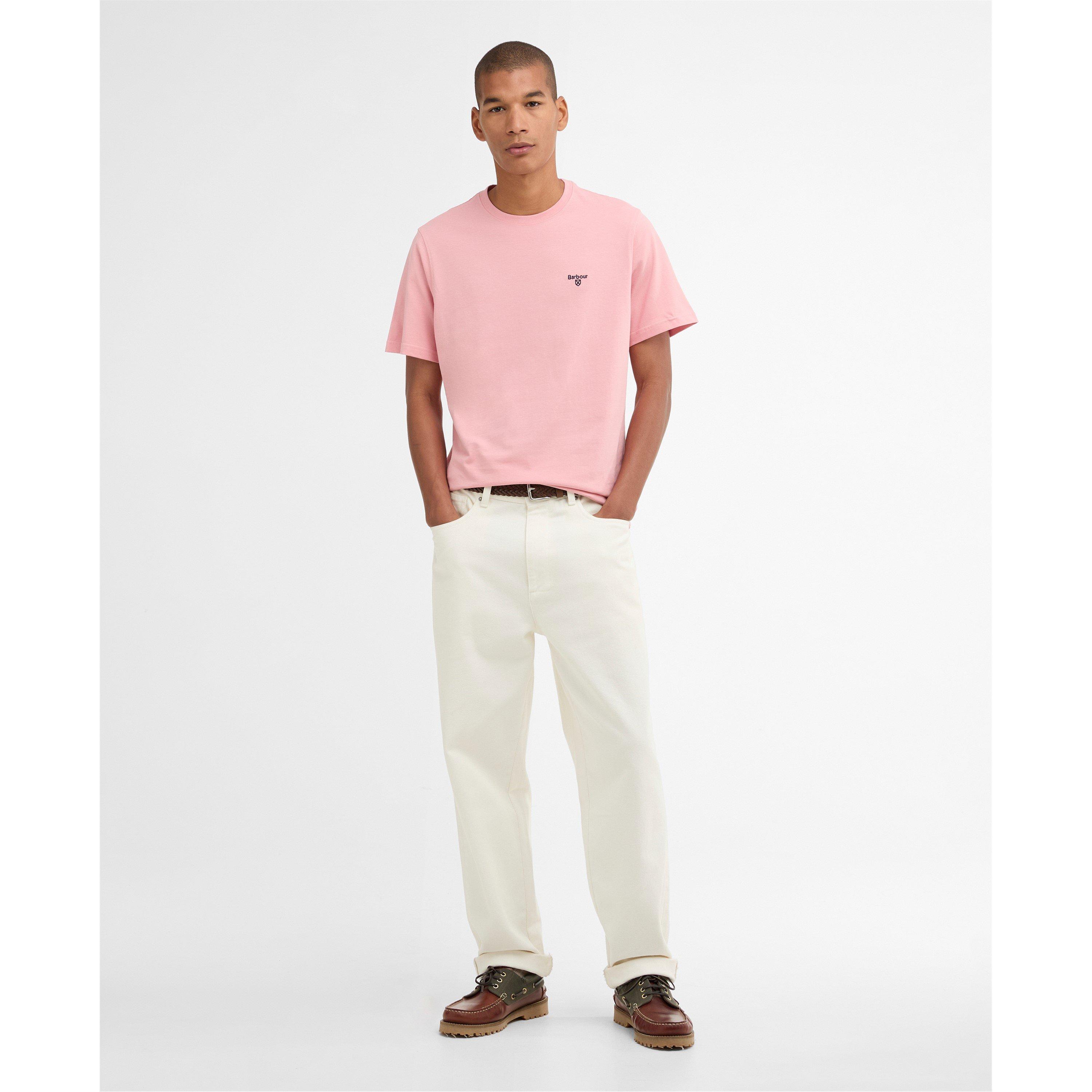 Minerl Pnk PI95 - Barbour - Mens Essentials Sports T-Shirt - 5