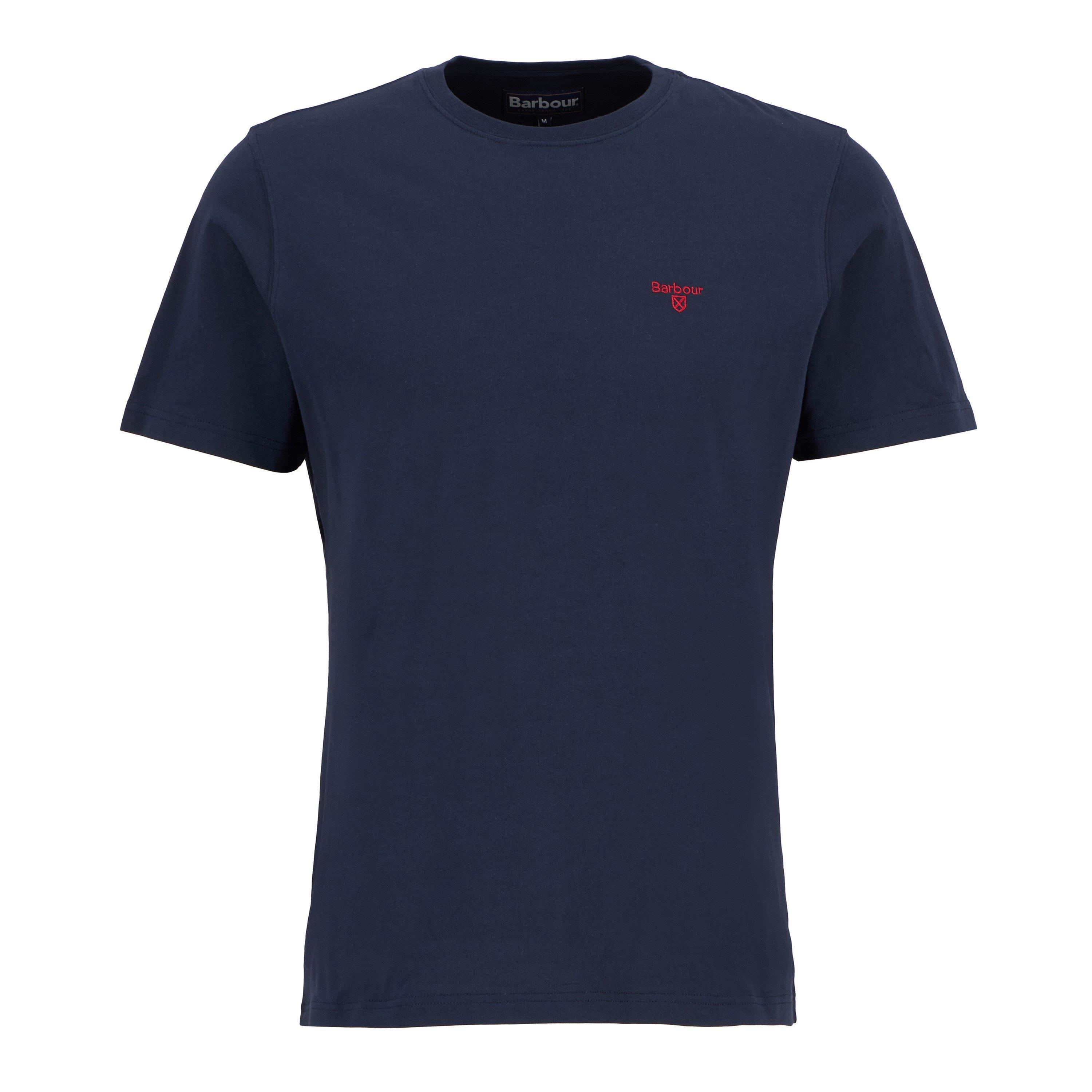 Barbour Men's Essentials Sports T-Shirt - Navy Ny91 - 2XL