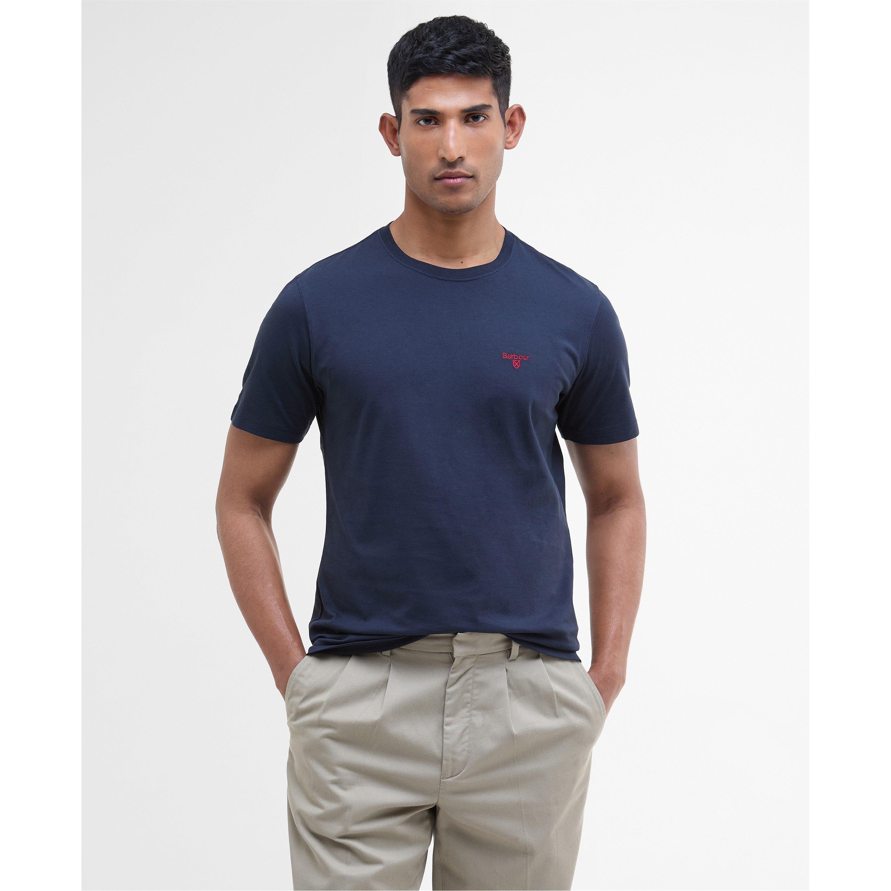 Navy NY91 - Barbour - Mens Essentials Sports T-Shirt - 2