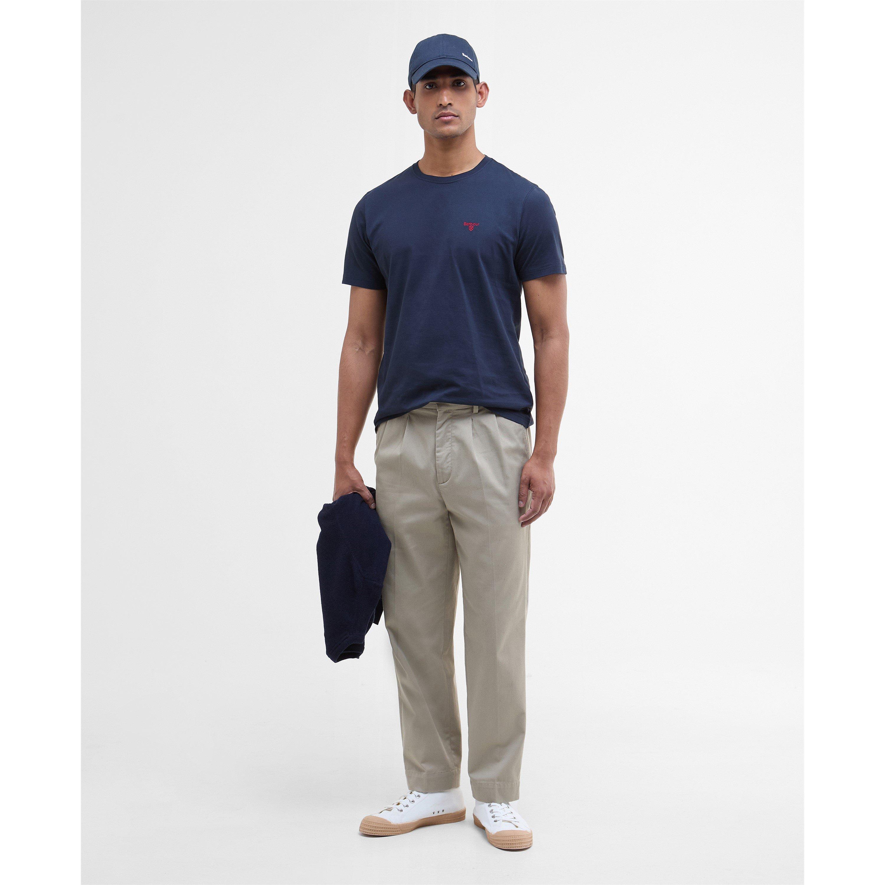 Navy NY91 - Barbour - Mens Essentials Sports T-Shirt - 8