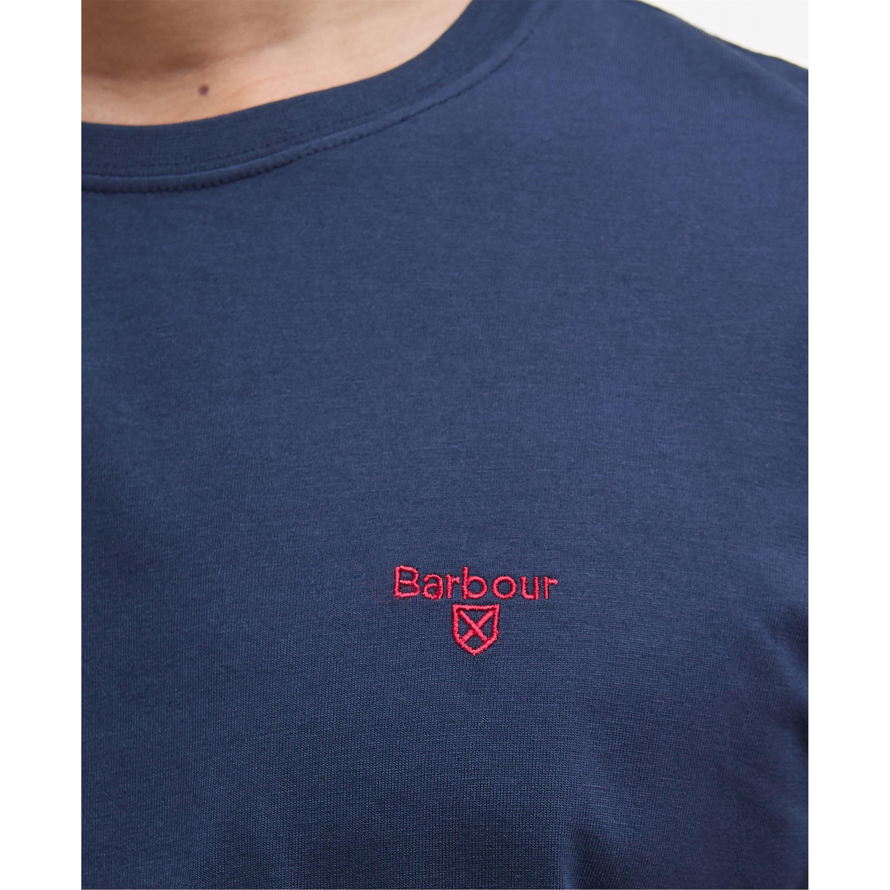 Navy NY91 - Barbour - Mens Essentials Sports T-Shirt - 5