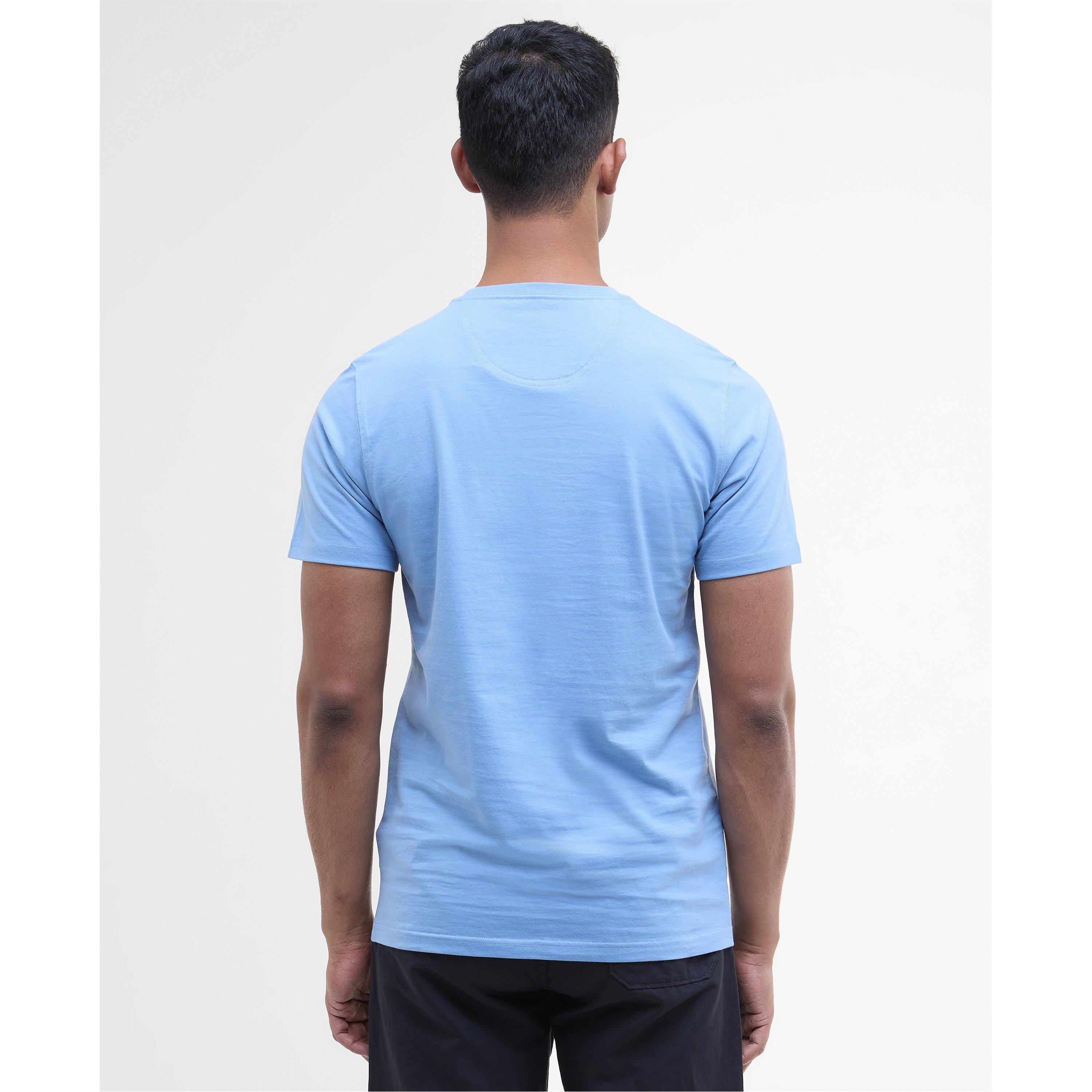 Blue BL33 - Barbour - Mens Essentials Sports T-Shirt - 3