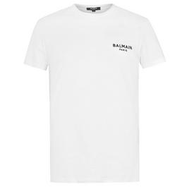 Balmain Chest Logo T Shirt