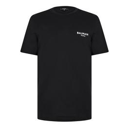 Balmain Chest Logo T Shirt