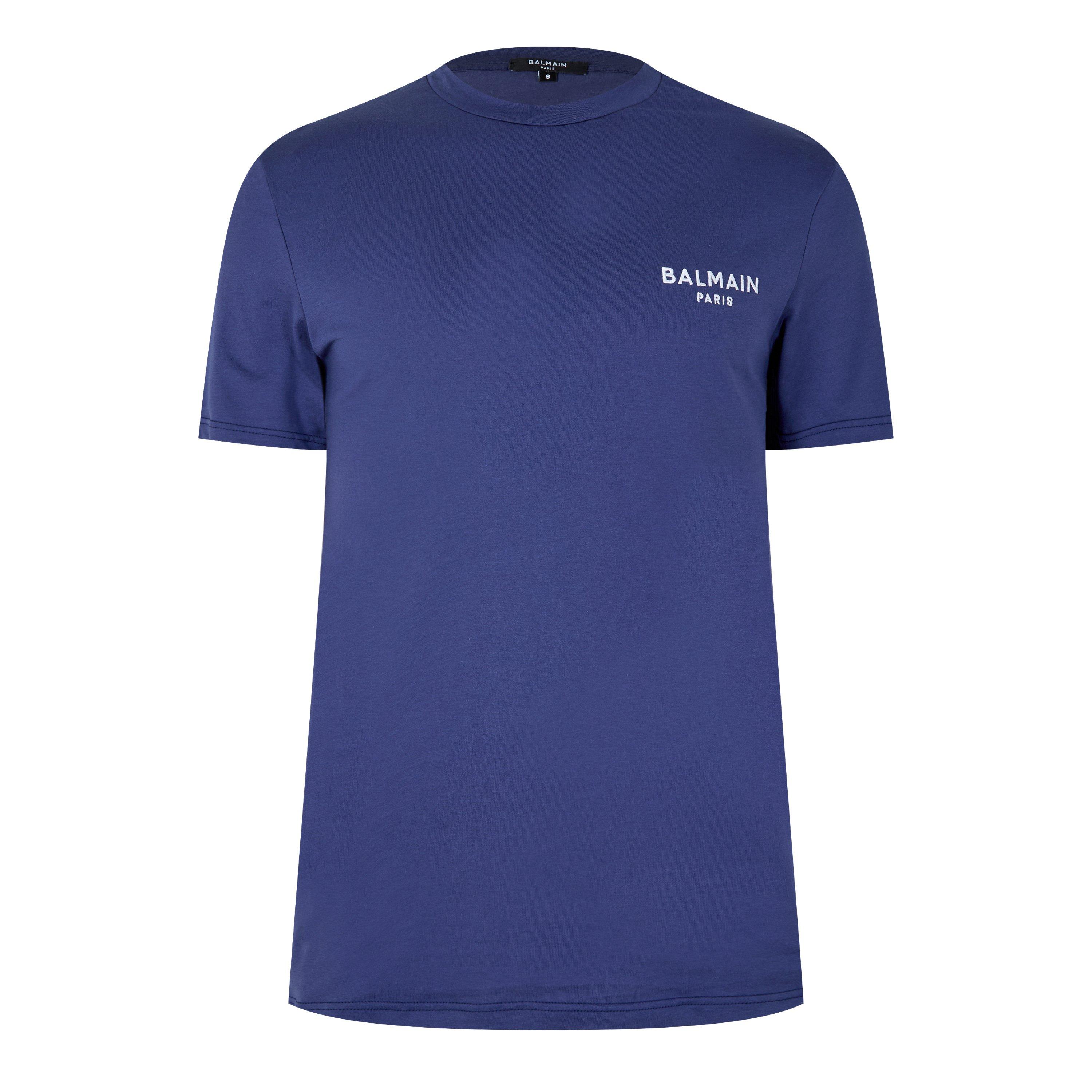 Balmain Underwear Men's Cotton Chest Logo T-Shirt | Flannels