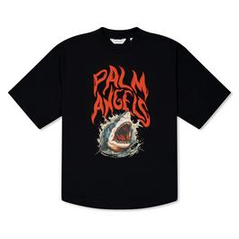 Palm Angels Shark Lgo Tee Jn52