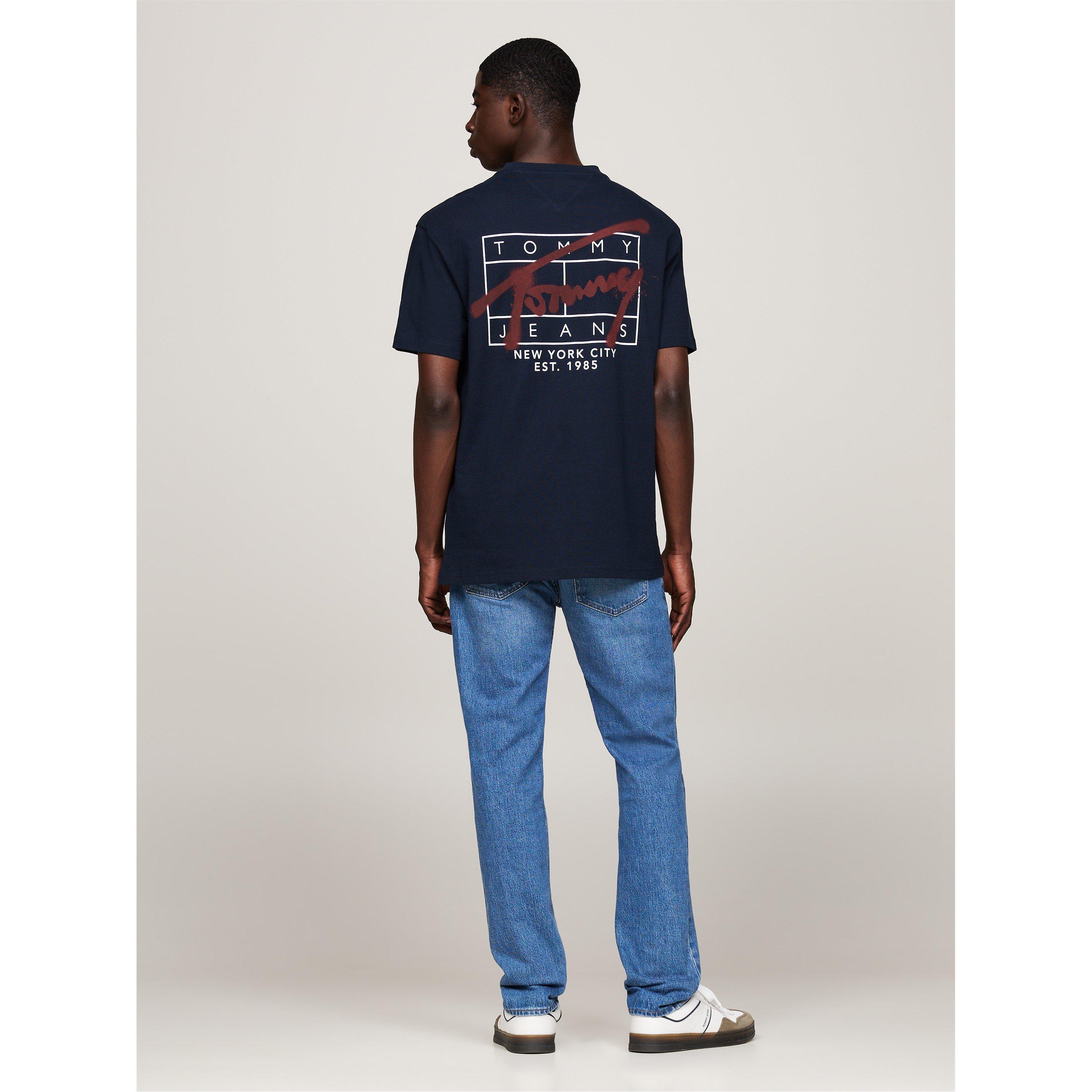 Noćna Mornarica - Tommy Jeans - Tommy Jeans Tjm Reg Spray Tee Ss Ext - 4